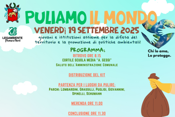 Puliamo il mondo