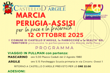 Marcia Perugia-Assisi per la pace e la fraternit&#224; 12 OTTOBRE 2025