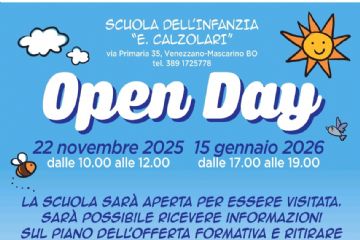 Open day Scuola dell&#39;Infanzia &quot;E. Calzolari&quot;